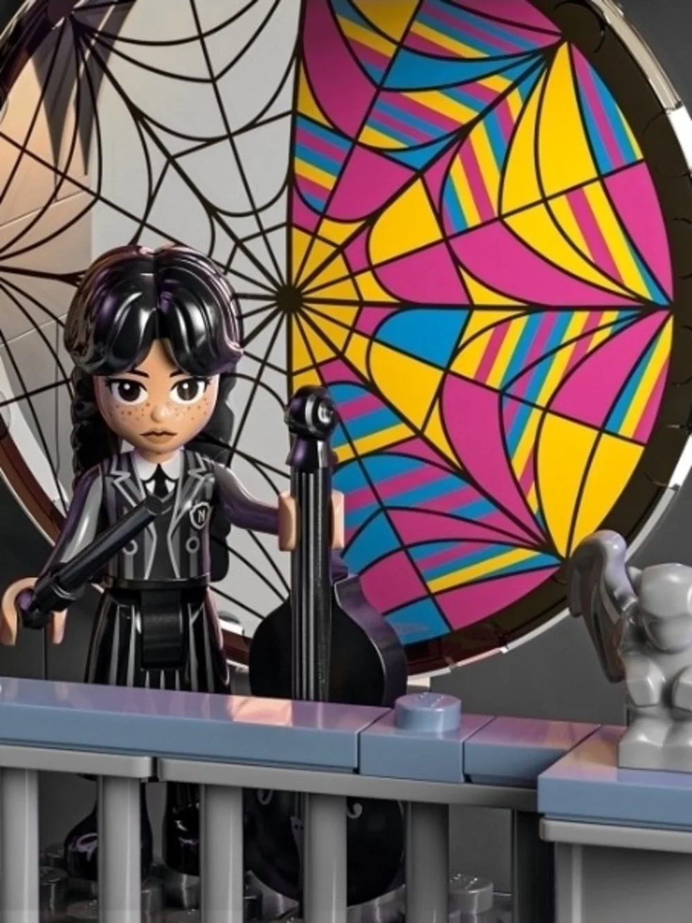 LEGO® Wednesday & Enid's Dorm Room